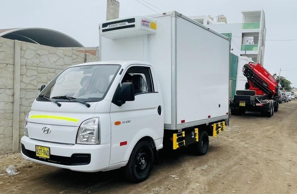 Frigorífico para Hyundai H100, trabajo terminado 3